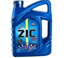 Масло моторное ZIC X5 5W30  4 л 162621