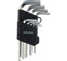 Набор ключей шестигранных Biber 90503 CrV 1.5-10мм 9шт. тов-085696