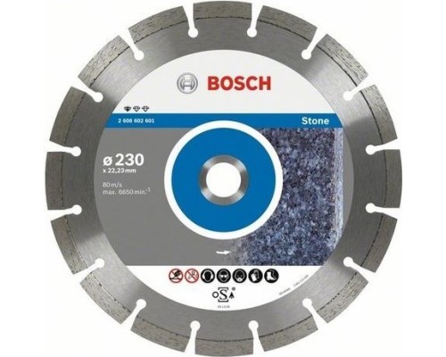 Алмазный диск универсальный BOSCH 180х22.2 мм Professional for Stone [2608602600]