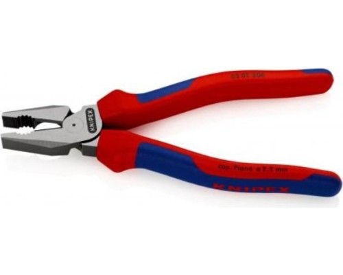 Плоскогубцы силовые KNIPEX 0202200SB 200 мм [KN-0202200SB]