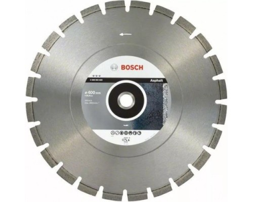 Алмазный диск для резки асфальта BOSCH 400х25,4/20 мм Best for Asphalt [2608603829]