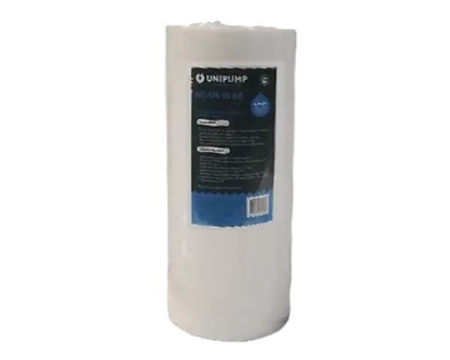 Картридж для воды UNIPUMP ПП-20 М 10 дюйм полипропиленовый big blue (20 мкм) [89931]