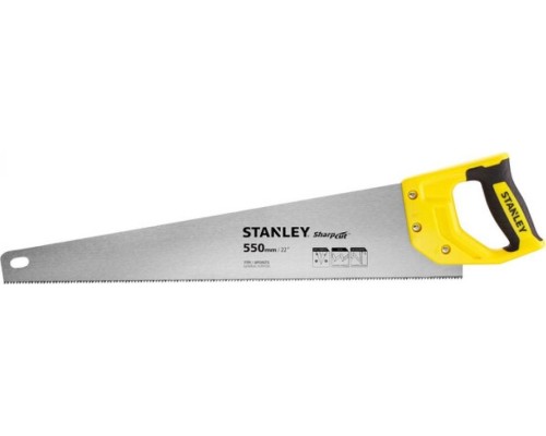 Ножовка по дереву STANLEY 20368-1 sharpcut 550 мм 7tpi [SТАИЛАНДT20368-1]