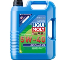 Масло моторное LIQUI MOLY SAE  5W40 Leichtlauf HC 7  5 л 2309 синтетическое 2309