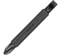 Бита для заворачивания D.BOR MAGNETIC PH2хSL5.5 60 мм намагниченные двухстор.  D12-DMAP2SL55060010