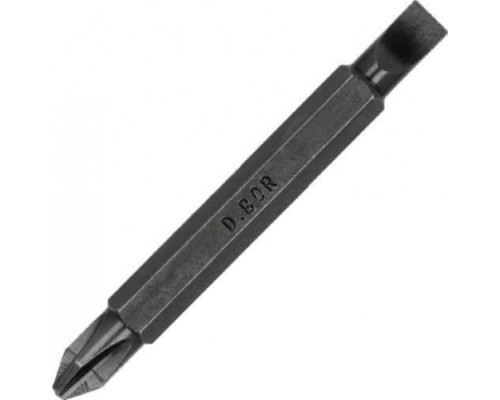 Бита для заворачивания D.BOR MAGNETIC PH2хSL5.5 60 мм намагниченные двухстор. [D12-DMAP2SL55060010]