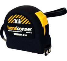 Рулетка HANSKONNER HK2010-01-3-16 противоударный корпус softtouch