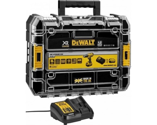 Дрель-шуруповерт аккумуляторная DeWALT DCD 776 M1T ударная [DCD776M1T-QW]