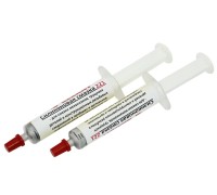 Смазка силиконовая термостойкая REXANT модель 221, до +350°C, 2мл, шприц 09-3955