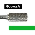 Бор-фреза по металлу D.BOR форма А цилиндр с гладким торцом DC 16.0*25/70 хв. 6 мм [D-RB-DC-A-16-070-6]