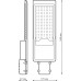 Светильник уличный GAUSS LED Avenue 150W 15000lm 5000K 190-250V КСС 