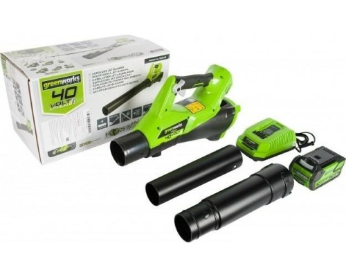 Воздуходувка аккумуляторная GREENWORKS G40ABK4 (2400807UB) [2400807UB]