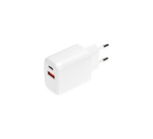 Зарядное устройство REXANT 18-2225 сетевое USB QC (20w) + Type C PD (20W), белое