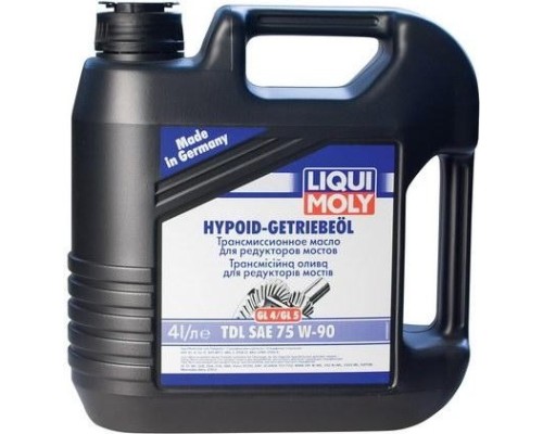 Масло трансмиссионное LIQUI-MOLY 75W 90 Hypoid-Getriebeoil TDL GL-4/GL-5 4 л 3939 [3939]