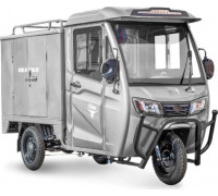 Трицикл грузовой электрический RUTRIKE КАРГО Кабина Дуал Серый-2757 024460-2757