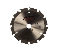 Пильный диск по дереву АТАКА 160*12T*20 б/рез профи 7088860