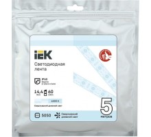 Лента светодиодная IEK LSR-5050W60 14.4w 12В IP65 (5 м) [LSR2-2-060-65-3-05]