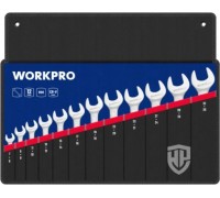 Набор рожковых ключей WORKPRO WP202507 двусторонние 12шт. (6-32мм)