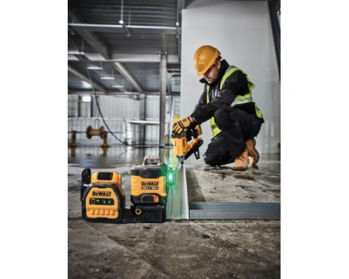 Лазерный уровень DeWALT DCE089D1G18-QW cамовыравнивающийся, зеленый 360°