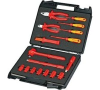 Набор инструментов для электромонтажа KNIPEX 989911 1000 V, 17 предметов KN-989911