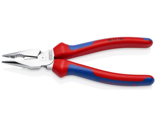 Плоскогубцы KNIPEX KN-0825185 комбинированные остроконечные с удлиненными губкам