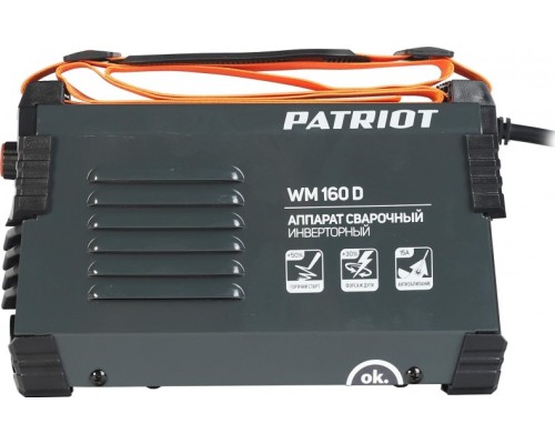 Сварочный инвертор PATRIOT WM 160 D [605302016]