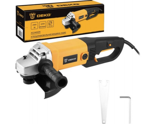 Угловая шлифмашина сетевая DEKO AG2400DK 083-1030 купить с доставкой и официальной гарантией