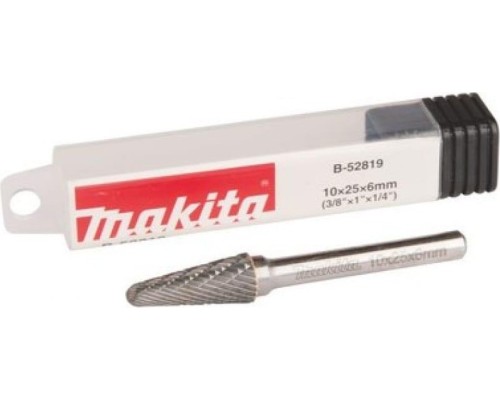 Бор-фреза по металлу  MAKITA B-52819-10 10x20x6, 10 шт. (сталь/нержавейка, тип, sl)