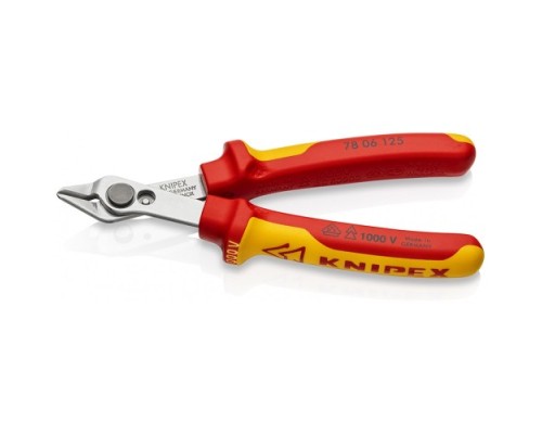 Бокорезы KNIPEX KN-7806125SB Electronic Super Knips прецизионные VDE