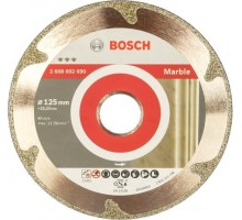 Алмазный диск для резки мрамора BOSCH 125-22,23 мм Best for Marble 2608602690