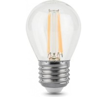 Лампа светодиодная GAUSS Шар filament шар 5w 450lm 4100к е27 диммируемая led [105802205-D]