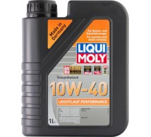 Масло моторное LIQUI MOLY SAE 10W40 Leichtlauf Performance   1 л 2338 полусинтетическое 2338