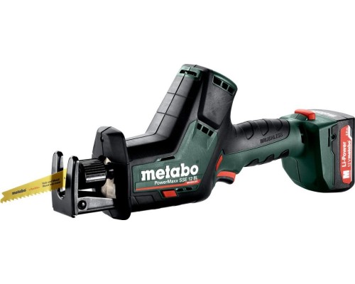 Пила сабельная аккумуляторная METABO SSE 12 BL 2х2.0 А.ч. [602322500]