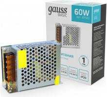 Блок питания GAUSS BT503 basic 12v 60w ip20