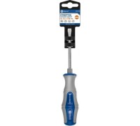 Отвертка шлицевая Кобальт 646-546 ударная ultra grip sl 6,5x100 мм s2, двухкомпонент