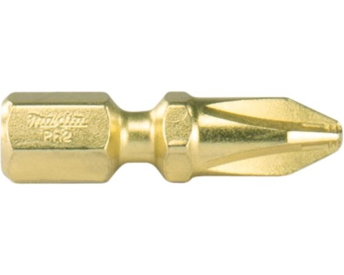 Бита для заворачивания MAKITA B-28488 Impact Gold Grip wood PH2, 25 мм, C-form, 2 шт.