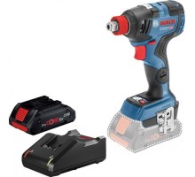 Гайковерт аккумуляторный BOSCH GDX 18 V-200 C с бесщеточным двигателем [0615990M46] 1х4,0Ач, картон