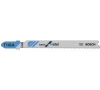 Пилки по металлу BOSCH T118А (5шт.) 2608631013