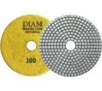 Алмазная тарелка на липучке DIAM АГШК 100*2,5 №100 Master Line Universal (сухая/мокрая) 000624