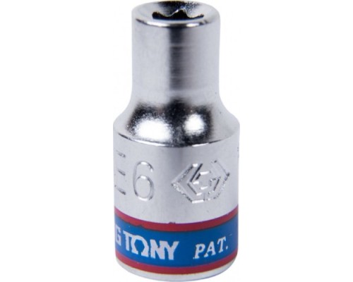 Головка торцевая Е-Стандарт KING TONY Е6 1/4