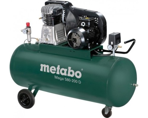 Компрессор поршневой METABO Mega 580-200 D [601588000]