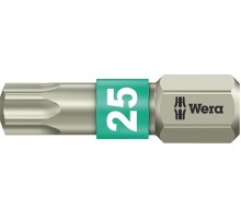 Бита для заворачивания, нержавеющая сталь WERA 3867/1 TS TX25, 25 мм WE-071035 [WE-071035]