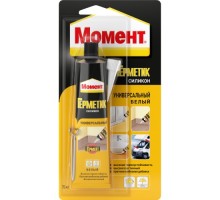 Герметик МОМЕНТ Универсальный, белый (70 мл) 3002435 C0040354