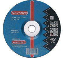 Шлифовальный круг по металлу METABO 125x6,0х22,23 мм  Novoflex SP [617024000]