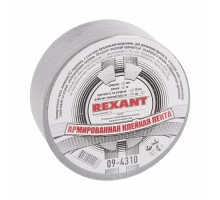 Лента армированная REXANT 09-4310 клейкая 48 мм, серая (рулон 40 м)