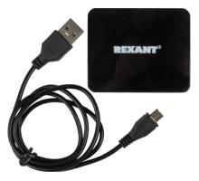 Делитель гнездо REXANT 17-6951 HDMI на 2 гнезда HDMI, пластик