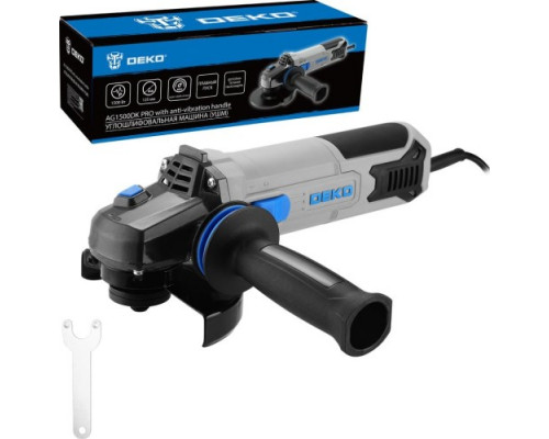Угловая шлифмашина сетевая DEKO AG1500DK PRO 083-1026 купить с доставкой и официальной гарантией