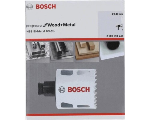 Коронка биметаллическая BOSCH PROGRESSOR 177 мм bim new [2608594250]