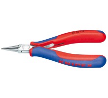 Круглогубцы KNIPEX KN-3532115SB захватные для электроники, 115 мм