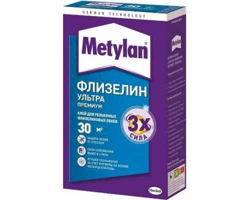 Клей обойный METYLAN Флизелин Ультра Премиум (250 г) 624936 [тов-010858]